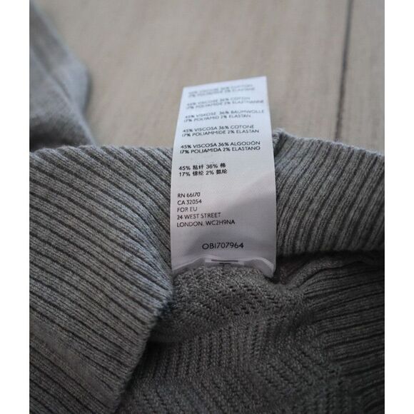 Intimately x FP OB1707964 Women's Sz M Gray Cropped Knit Sleeveless Pullover - Picture 5 of 7